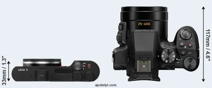 Compare TL versus FZ300 top