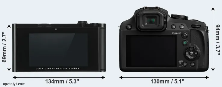 Comparison TL or FZ80 rear