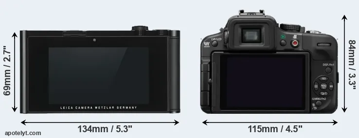 Comparison TL or G3 rear