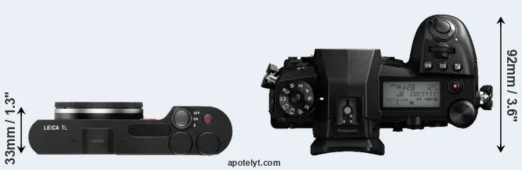 Compare TL versus G9 top