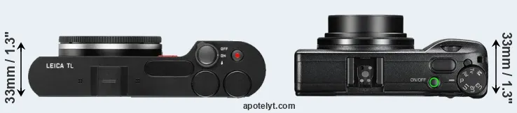 Compare TL versus GR III top