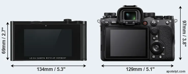 Comparison TL or A1 rear