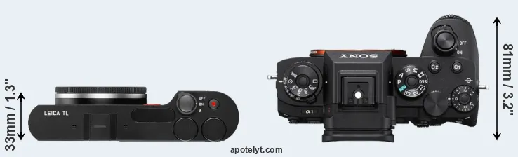 Compare TL versus A1 top
