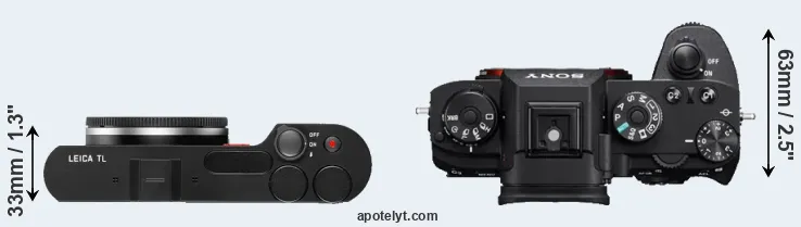 Compare TL versus A9 top