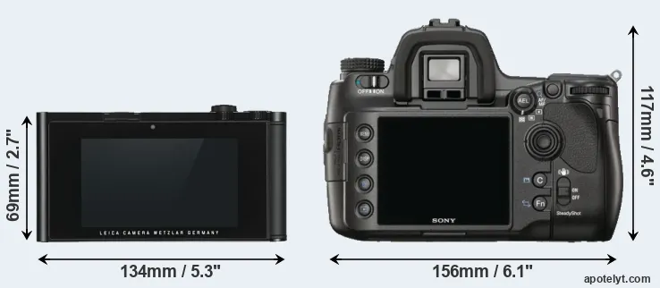 Comparison TL or A900 rear