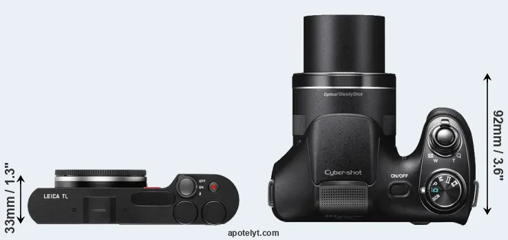 Compare TL versus H300 top