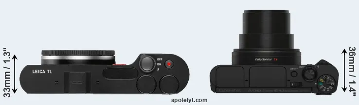 Compare TL versus HX80 top