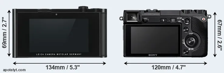 Comparison TL or NEX-7 rear