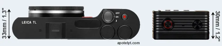Compare TL versus RX0 top