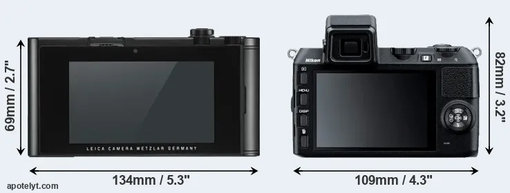 Comparison TL2 or V2 rear