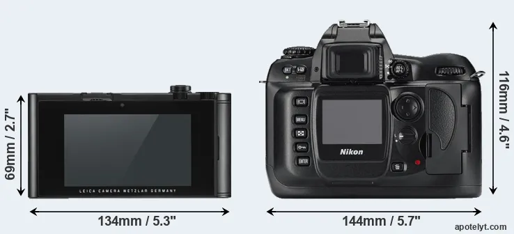Comparison TL2 or D100 rear
