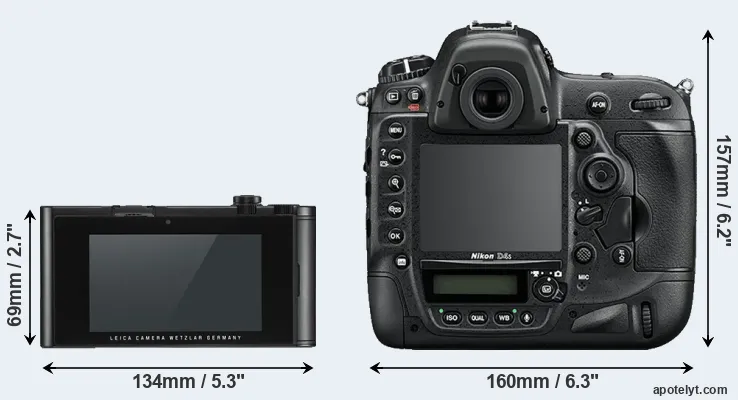 Comparison TL2 or D4S rear