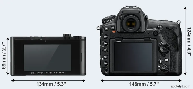 Comparison TL2 or D850 rear