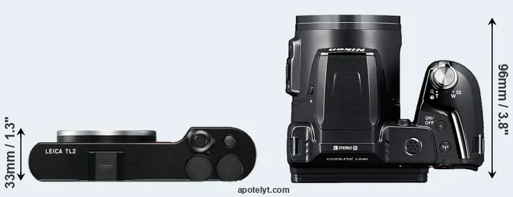 Compare TL2 versus L840 top