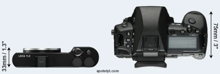 Compare TL2 versus E-5 top