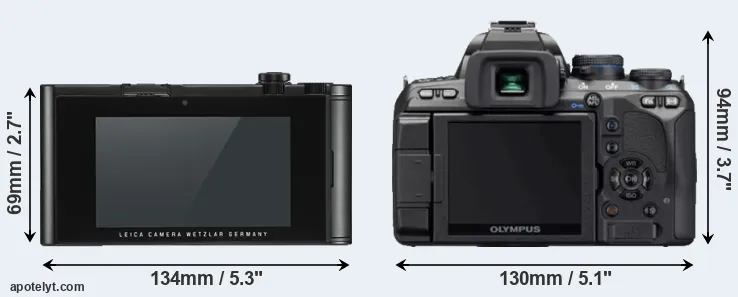 Comparison TL2 or E-620 rear