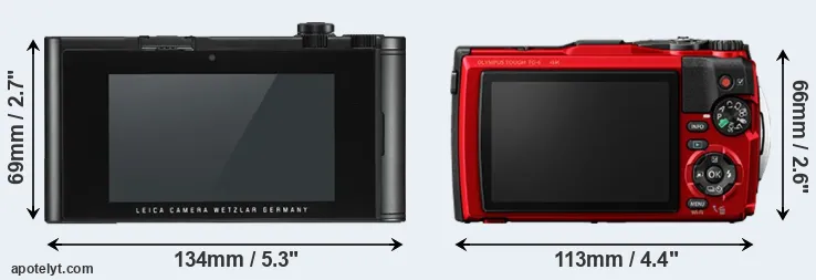 Comparison TL2 or TG-6 rear
