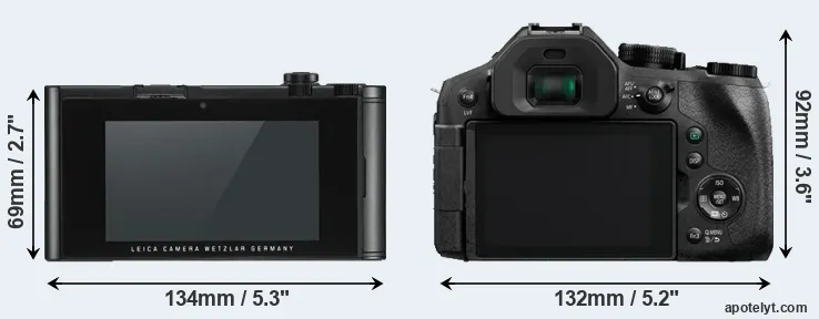 Comparison TL2 or FZ300 rear