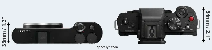 Compare TL2 versus G100 top