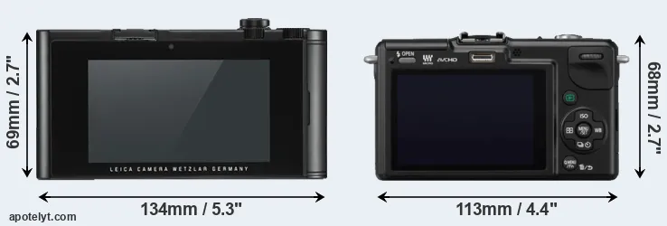 Comparison TL2 or GF2 rear