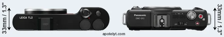 Compare TL2 versus GF2 top