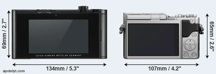 Comparison TL2 or GX800 rear