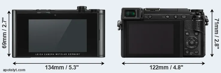 Comparison TL2 or GX85 rear