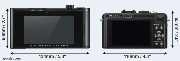 Comparison TL2 or LX5 rear