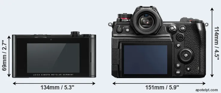 Comparison TL2 or S1H rear