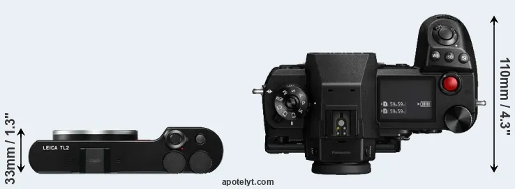 Compare TL2 versus S1H top