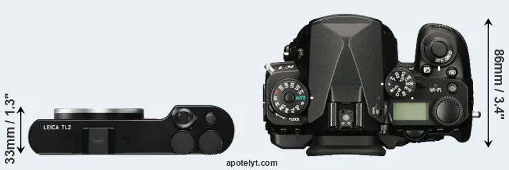 Compare TL2 versus K-1 top