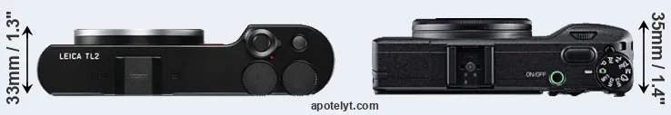 Compare TL2 versus GR top