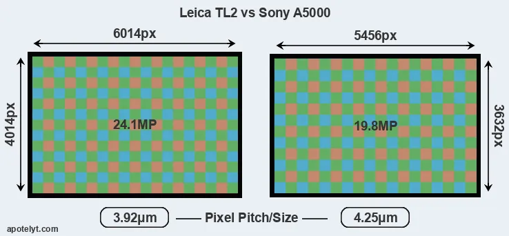 TL2 versus A5000 MP