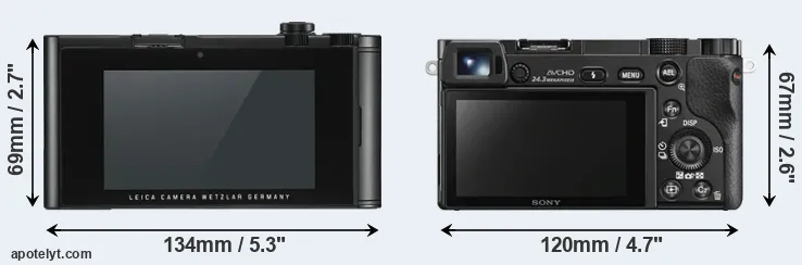 Comparison TL2 or A6000 rear