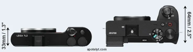 Compare TL2 versus A6700 top