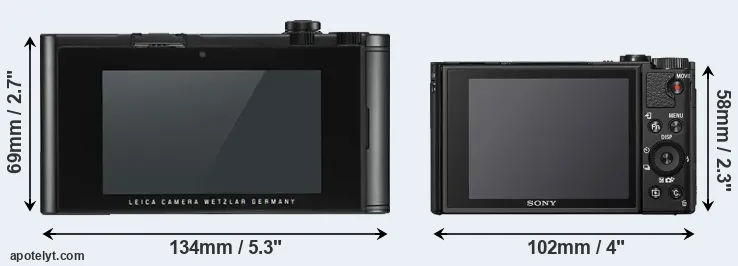 Comparison TL2 or HX95 rear