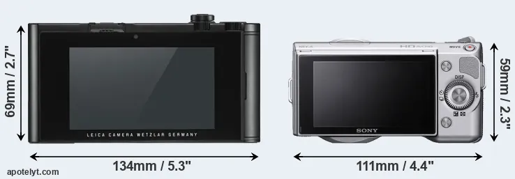 Comparison TL2 or NEX-5 rear