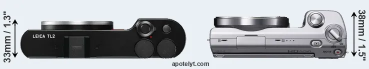 Compare TL2 versus NEX-5 top