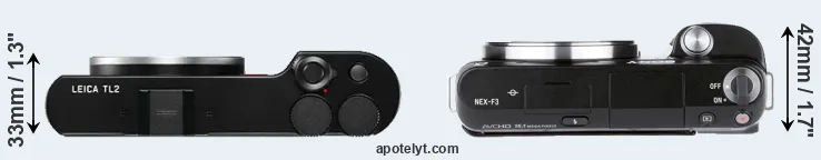 Compare TL2 versus NEX-F3 top