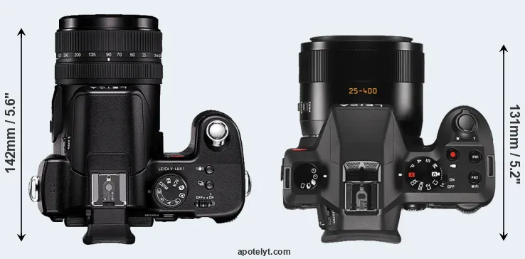 Compare V-LUX 1 versus V-LUX Typ 114 top
