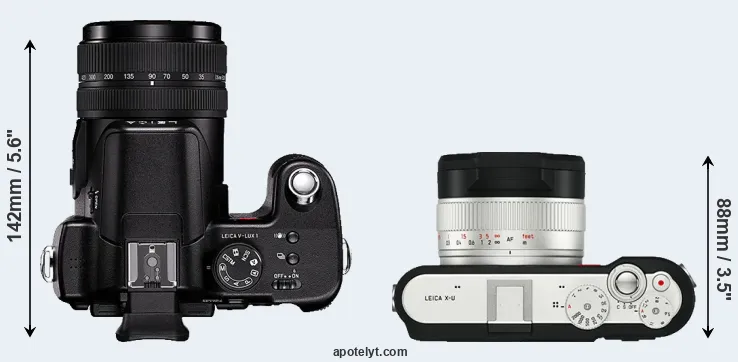 Compare V-LUX 1 versus X-U Typ 113 top