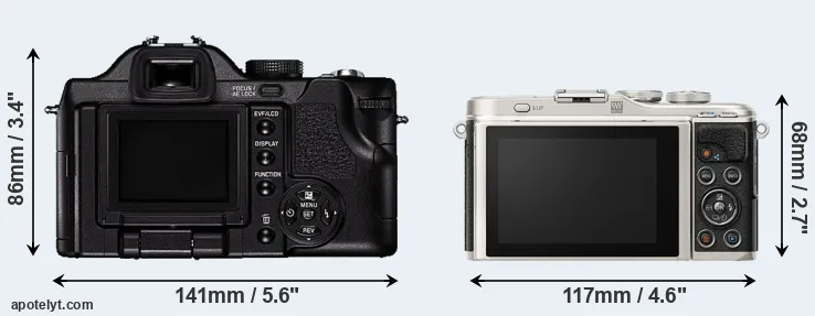 Comparison V-LUX 1 or E-PL9 rear