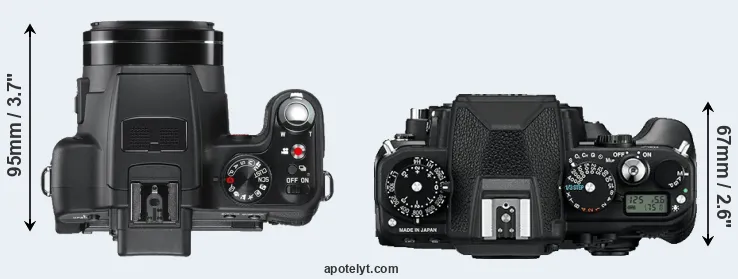 Compare V-LUX 2 versus Df top