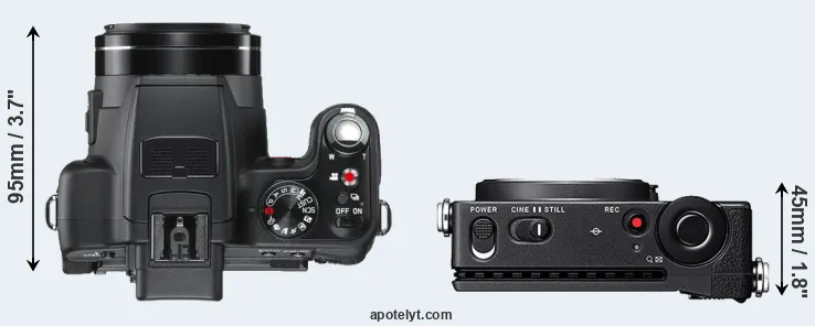 Compare V-LUX 2 versus fp top