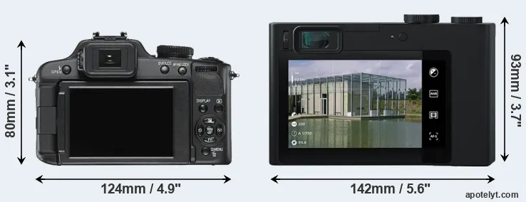 Comparison V-LUX 2 or ZX1 rear