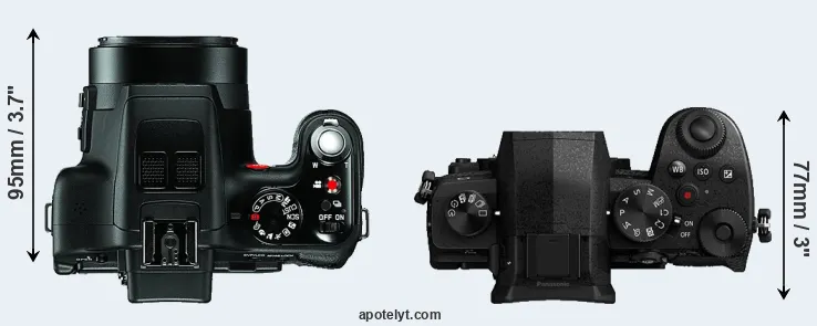 Compare V-LUX 3 versus G90 top