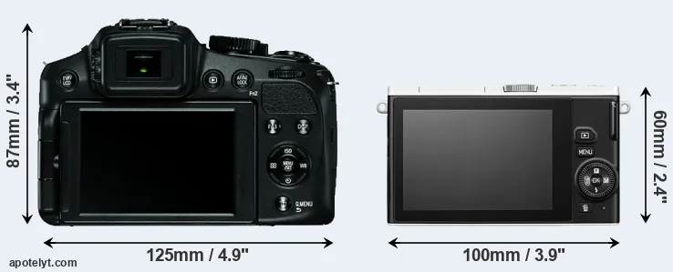 Comparison V-LUX 4 or J4 rear