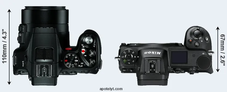 Compare V-LUX 4 versus Z7 top