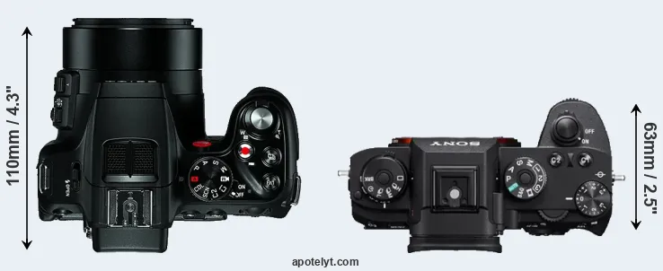 Compare V-LUX 4 versus A9 top