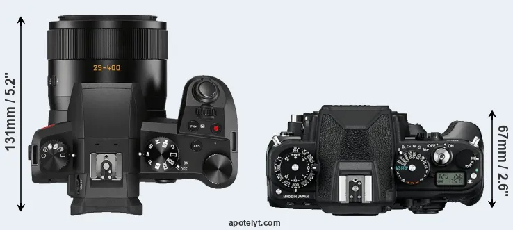 Compare V-LUX 5 versus Df top